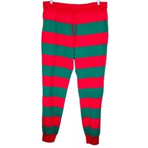 Target Christmas Santa Elf Sweatpants Joggers with Pockets men's large